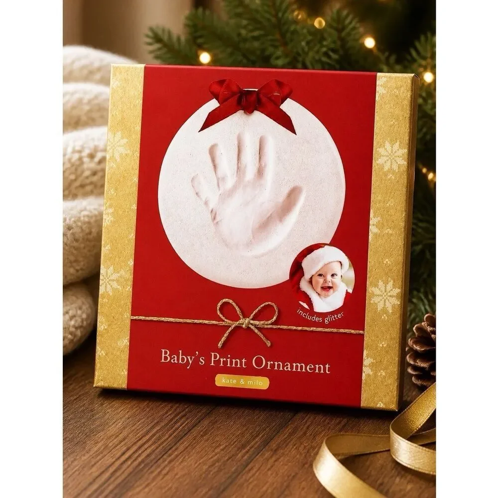 KATE & MILO BABY’s PRINT ORNAMENT
